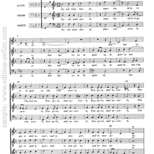 8 Madrigals: Jacques Arcadelt