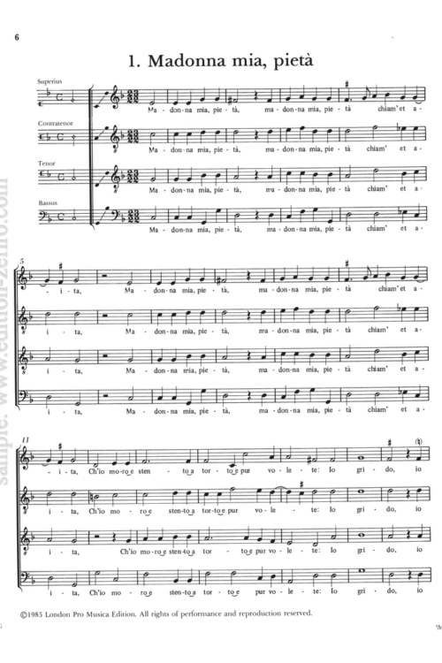 13 Villanelle: Roland de Lassus