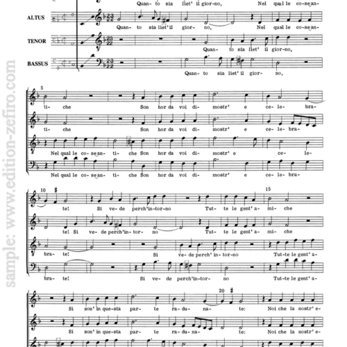 22 madrigals: Phillipe Verdelot