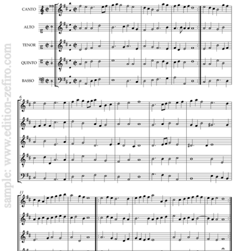 Newe auserlesene Branden (1617) (score and parts): William Brade