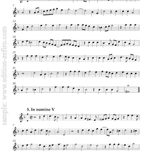 Complete Consort Music (Set of viol parts): Christopher Tye