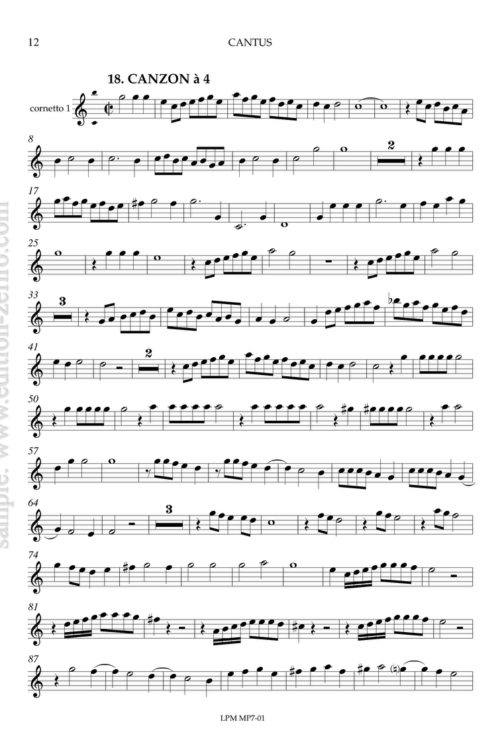 Scheidt: Ludi Musici (1621) (set of wind parts)