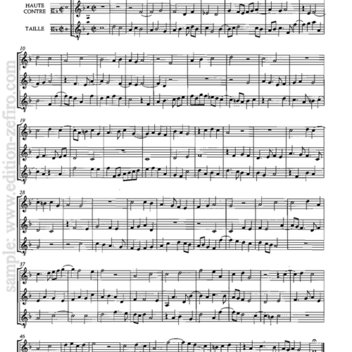 Complete Fantasies: Eustache Du Caurroy (set of viol parts)