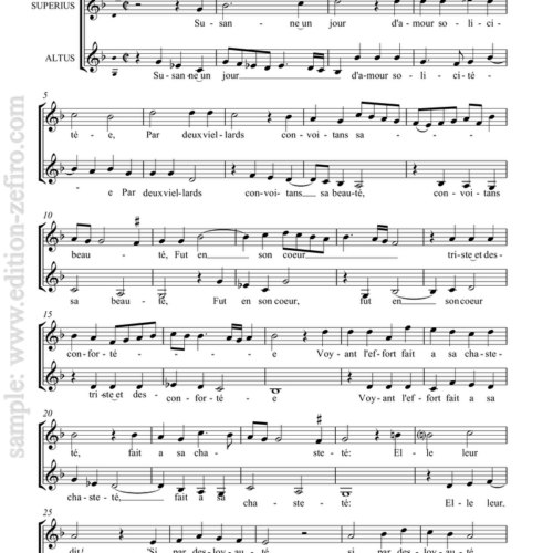 Premier Livre de Chansons à deus Parties (1578)