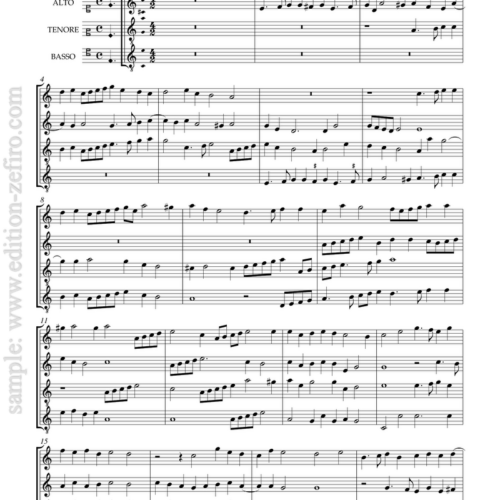 Floriano Canali - Four Canzoni