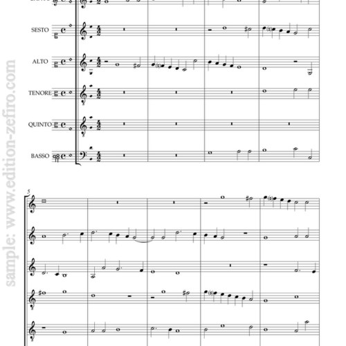 Cesario Gussago - Two Sonatas à6