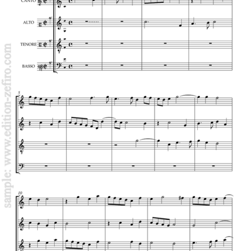 Luigi Mazzi - Ricercar & Canzon (1596)