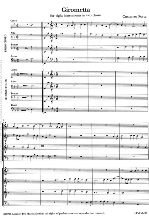 Costanzo Porta - Girometta