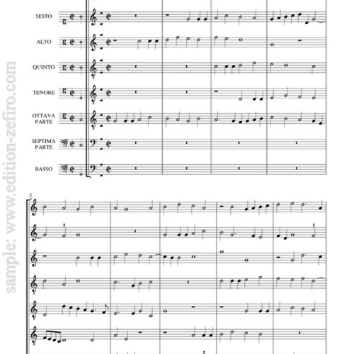 Andrea Gabrieli - Ricercar per sonar à8