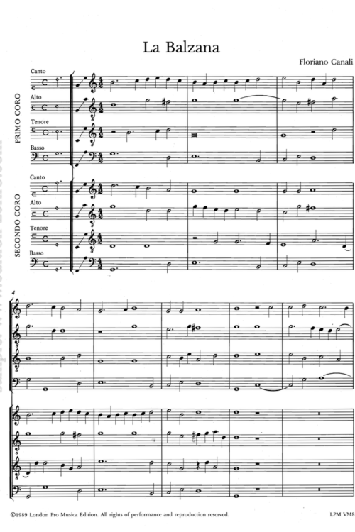 Floriano Canali - La Balzana à8
