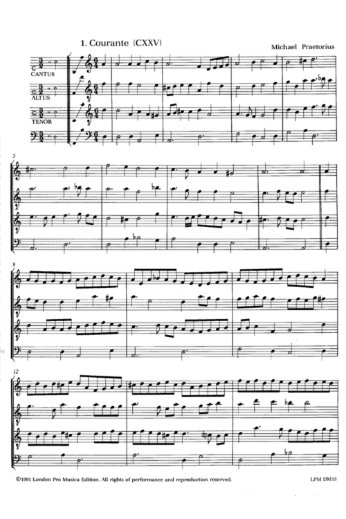 Michael Praetorius - Dances from Terpsichore Volume 5