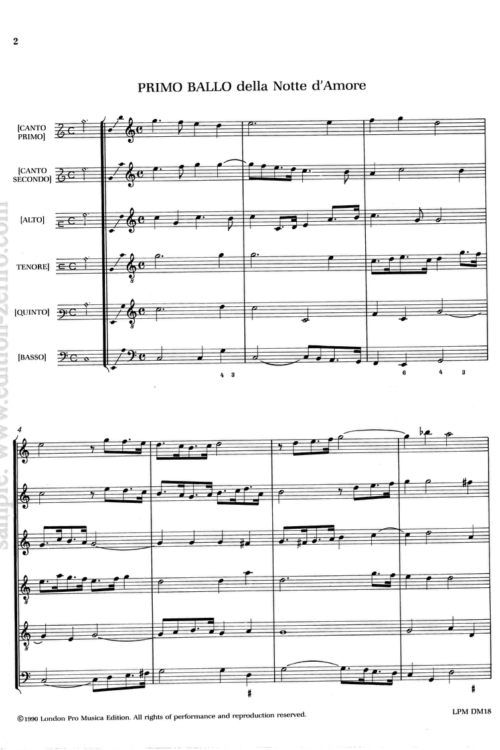 Lorenzo Allegri - Dances from Il Primo Libro delle Musiche - 1618