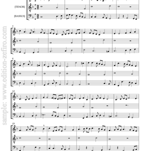 Resonet in Laudibus (2 versions)