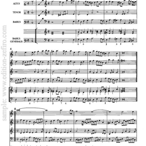 Taffel Consort 1621 - score and parts