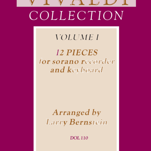 Vivaldi Collection soprano recorder and continuo