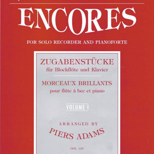 Extraordinary Encores for solo recorder and piano