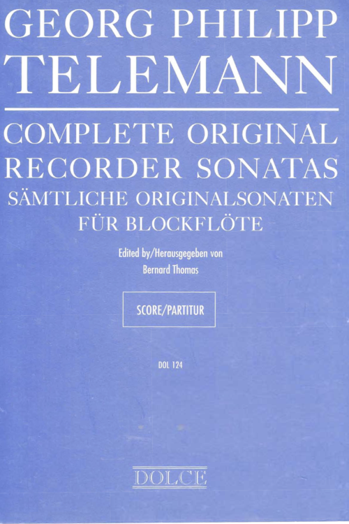 Georg Philipp Telemann - Complete Original Recorder Sonatas