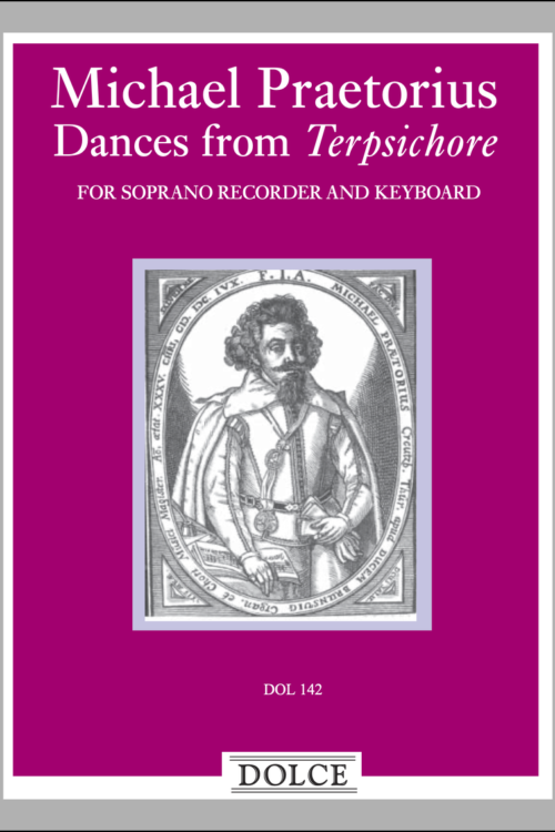 Cover page for Praetorius Dances from Terpsichore for Soprano Recorder and Keyboard