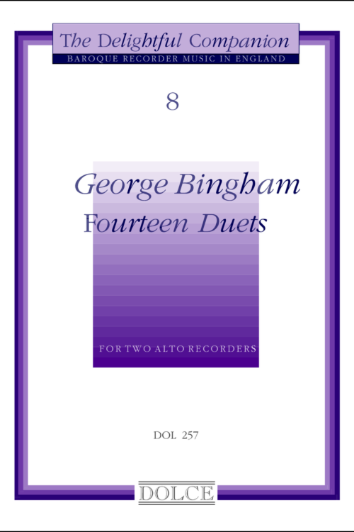 George Bingham - Fourteen Duets for Two Alto Recorders
